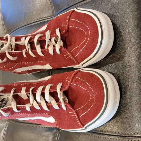 Vans hi tops suede men's 9.5, women's 11 - Picture 6 of 12